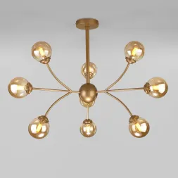 Подвесная люстра Eurosvet Astro 30179 матовое золото