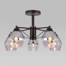 Потолочная люстра Eurosvet Takara 70135/5 кофе