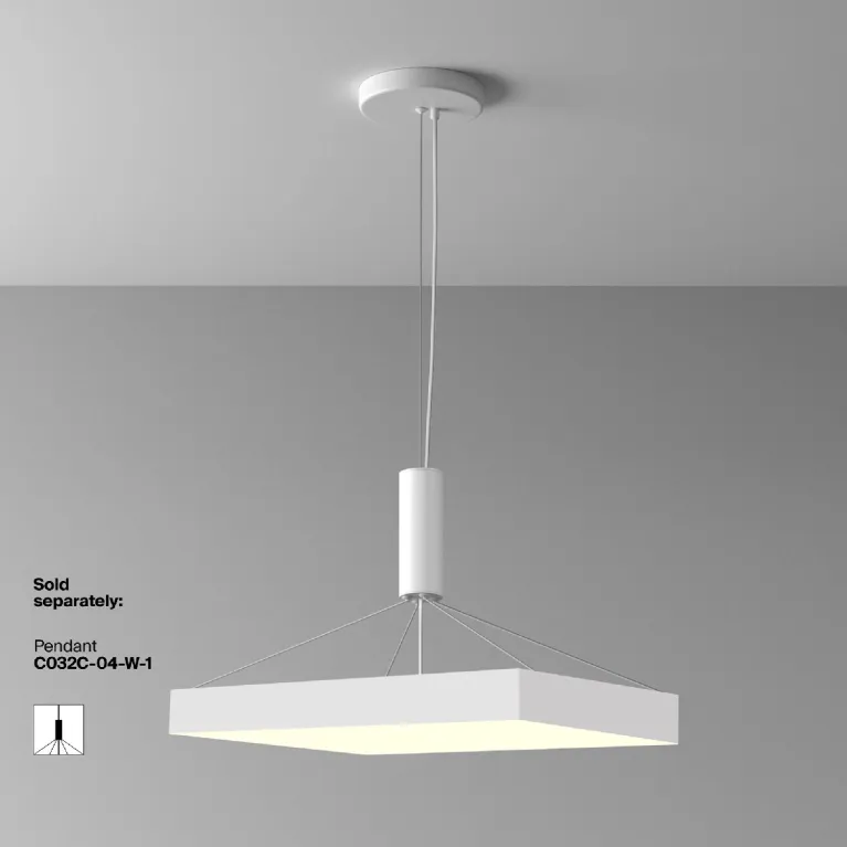 Потолочный светильник Maytoni Zon C032CL-90W3K-SQ-W