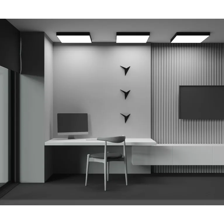 Потолочный светильник Maytoni Zon C032CL-90W3K-SQ-B