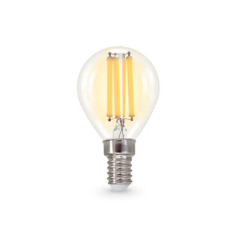 Филаментная светодиодная лампа Ambrella Light Bulbing E14 15W 2700K шар 451533