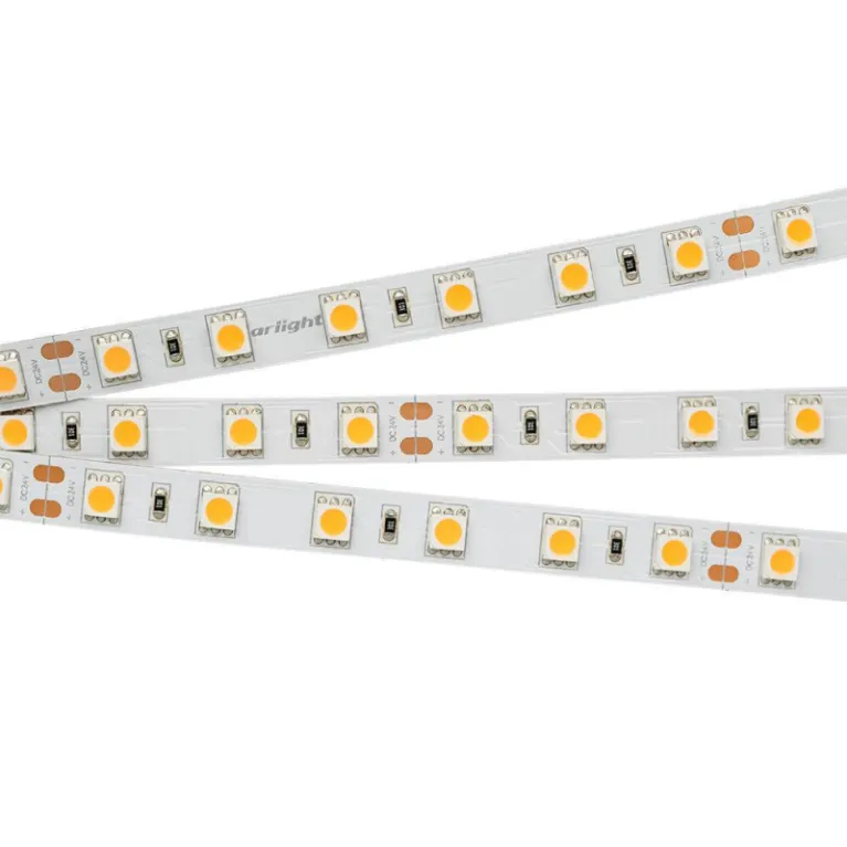 Светодиодная лента Arlight RT 2-5000 24V Warm2700 2x (5060, 300 LED, LUX) 008828(B)