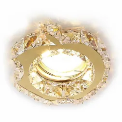 Встраиваемый светильник Ambrella light Ceiling K88 GD/CL