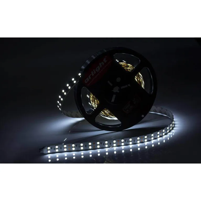 Светодиодная лента Arlight RT 2-5000 24V Cool 8K 2x2 (5060, 600 LED, LUX) 013756