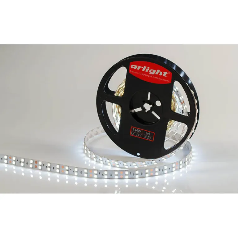 Светодиодная лента Arlight RT 2-5000 24V Cool 8K 2x2 (5060, 600 LED, LUX) 013756