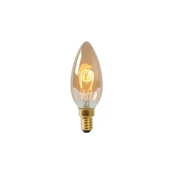 Светодиодная диммируемая лампа Lucide E14 3W 2200K cвеча 49043/03/62