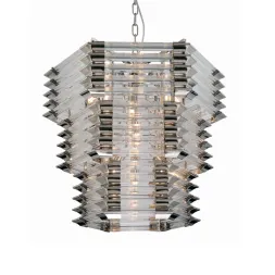 Подвесная люстра Delight Collection Wren KG0970P-12 nickel
