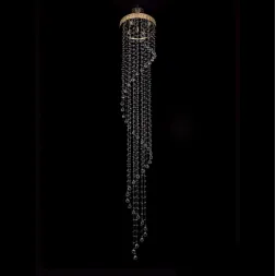 Каскадная люстра Bohemia Ivele 8313/40-250/G/Balls