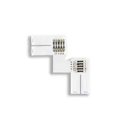 Соединитель угловой L для светодиодной ленты Ambrella Light 5050 12/24V (5 конт.) (10шт) GS6751