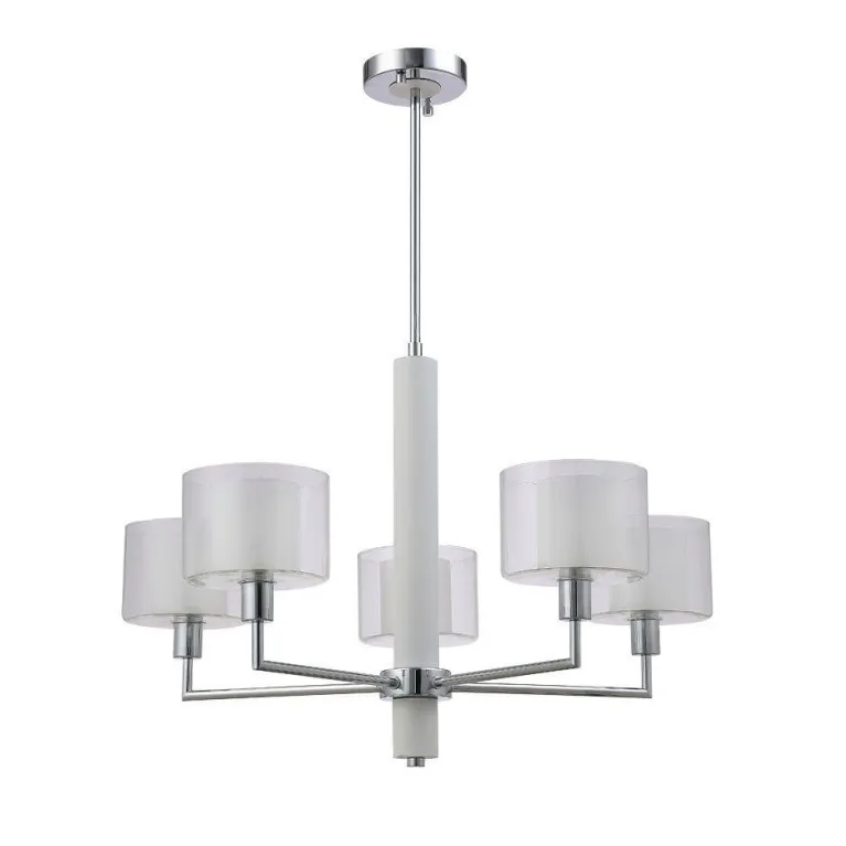 Подвесная люстра Crystal Lux Maestro SP-PL5 Chrome