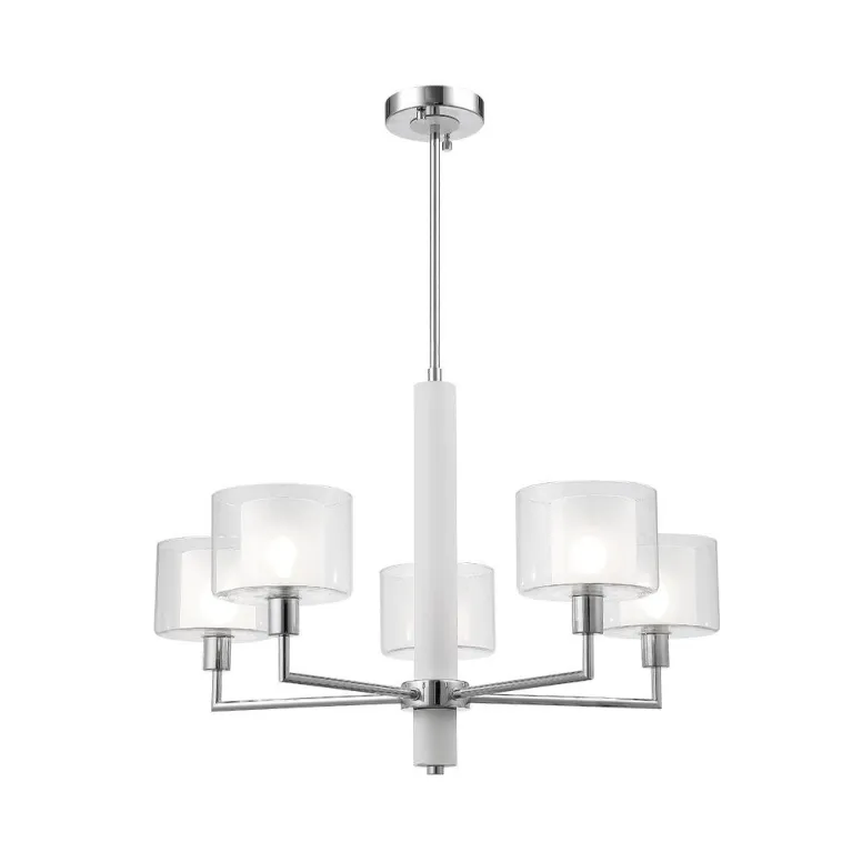 Подвесная люстра Crystal Lux Maestro SP-PL5 Chrome