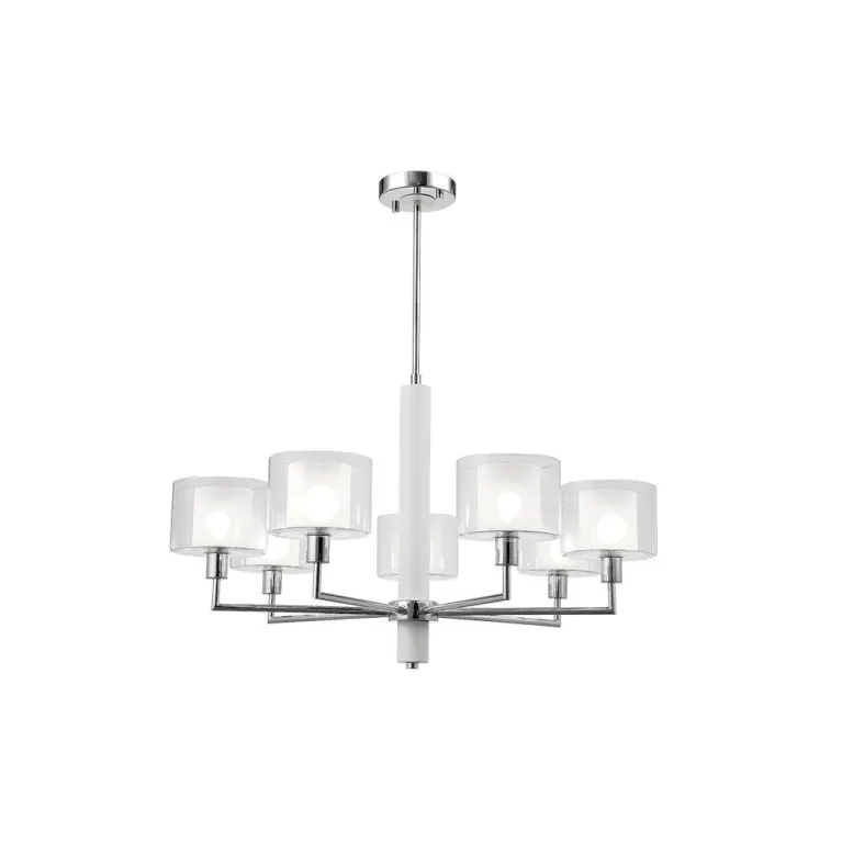Подвесная люстра Crystal Lux Maestro SP-PL7 Chrome