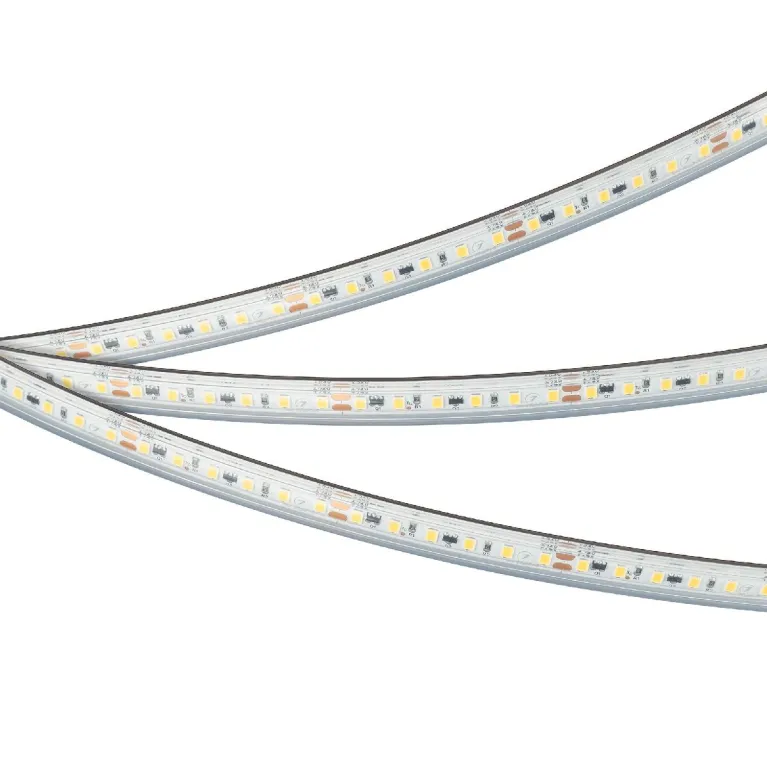 Светодиодная герметичная лента Arlight IC-PS-A120-10mm 24V Warm3000 (9.6 W/m, IP67, 2835, 10m) 05063