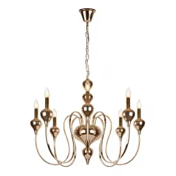 Подвесная люстра iLamp Lady 88003-8 GD