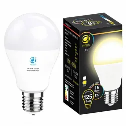 Лампа светодиодная Ambrella light E27 15W 3000K белая 201627