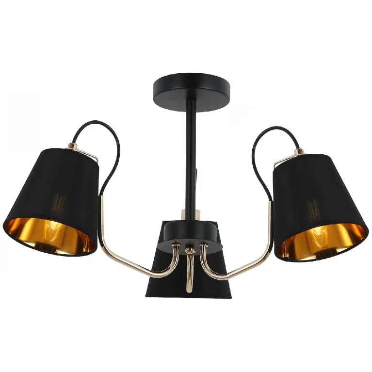 Люстра на штанге Illumico IL6120-3COU-79 BK GD