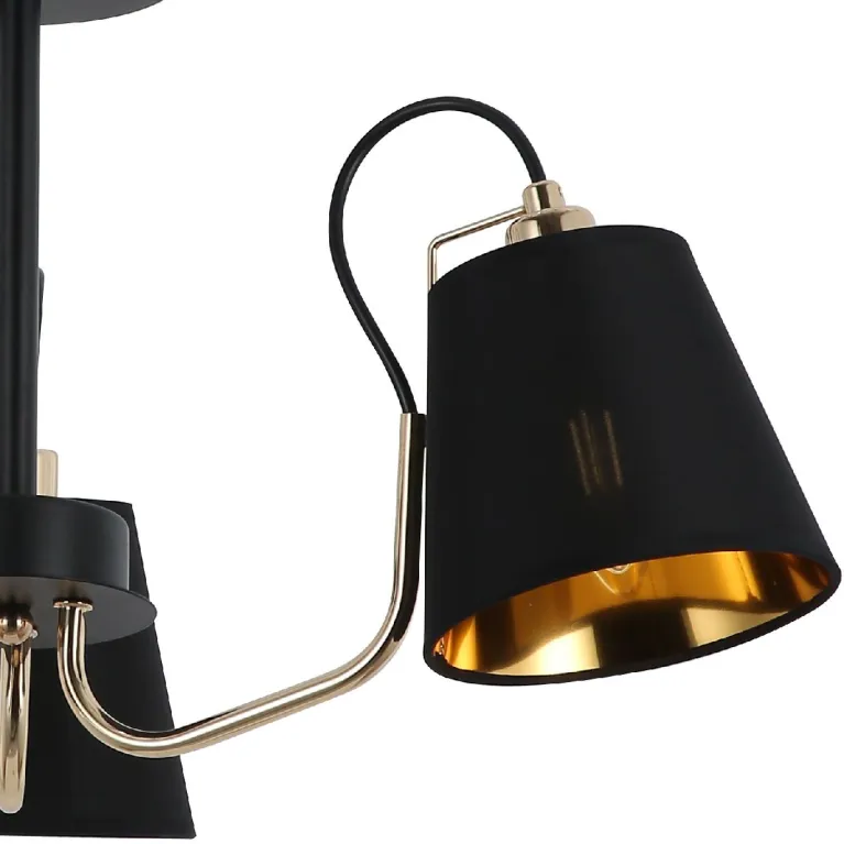 Люстра на штанге Illumico IL6120-3COU-79 BK GD