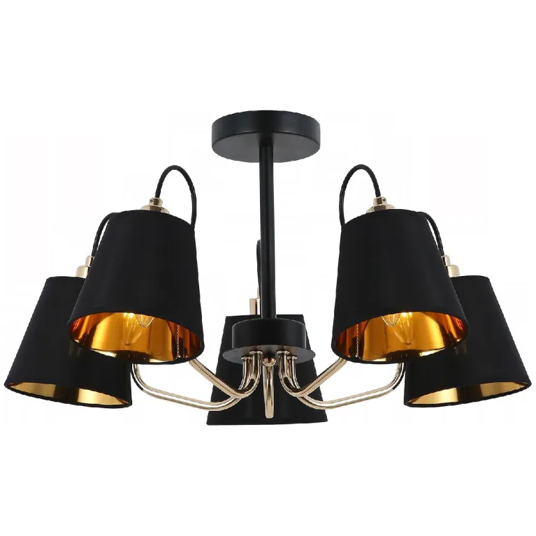 Люстра на штанге Illumico IL6120-5COU-79 BK GD