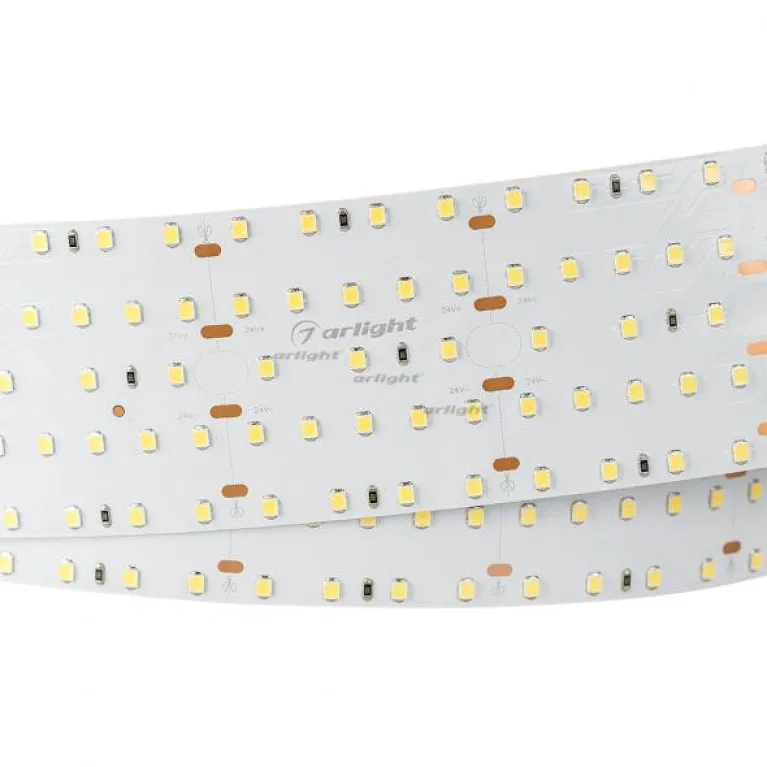 Светодиодная лента Arlight S2-2500 24V White 6000K 59mm (2835, 420 LED/m, LUX) 023406