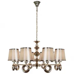 Подвесная люстра iLamp Brooklyn P2401-8 Nickel