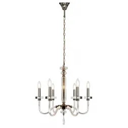 Подвесная люстра iLamp Vibe P9474-6 Nickel