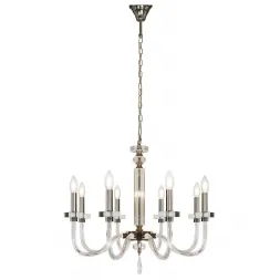 Подвесная люстра iLamp Vibe P9474-8 Nickel