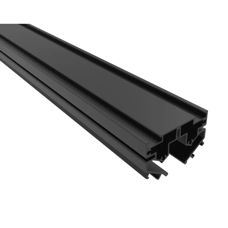 Встраиваемый магнитный шинопровод в натяжной ПВХ потолок Crystal Lux CLT 0.136 01 L2000 BL