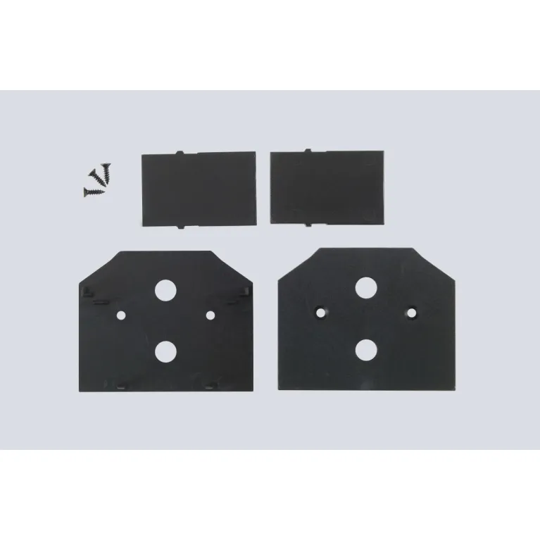 Заглушка для встраиваемого шинопровода в ПВХ потолок (4 шт.) Crystal Lux Space 220 CLT 0.235 06 BL