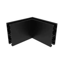 Соединитель для магнитного двустороннего шинопровода угловой Crystal Lux CLT 0.226 04 BL