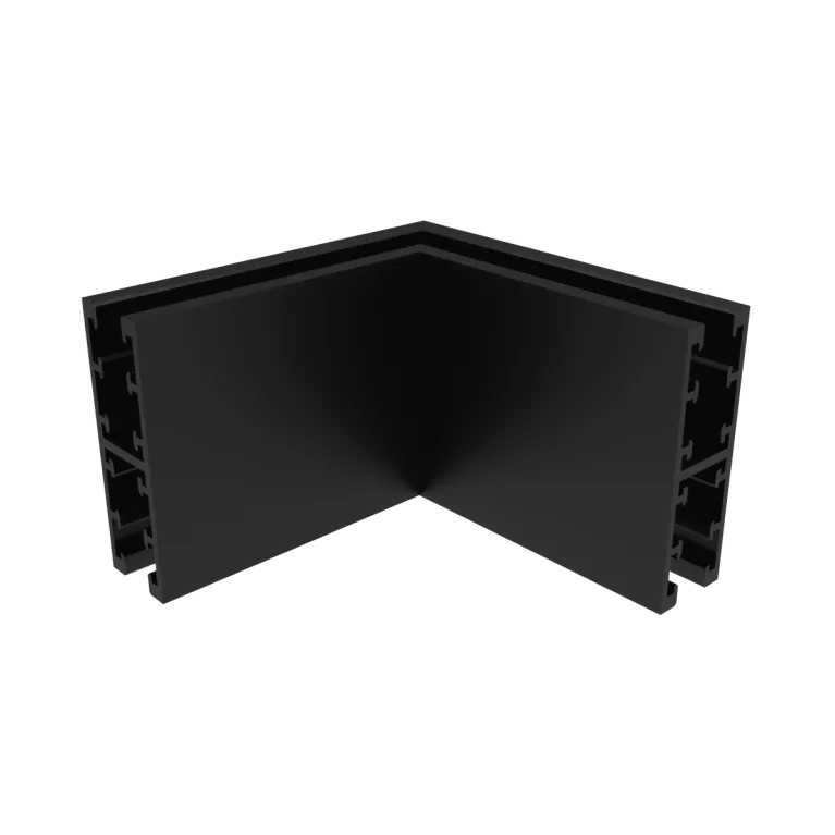 Соединитель для магнитного двустороннего шинопровода угловой Crystal Lux CLT 0.226 04 BL