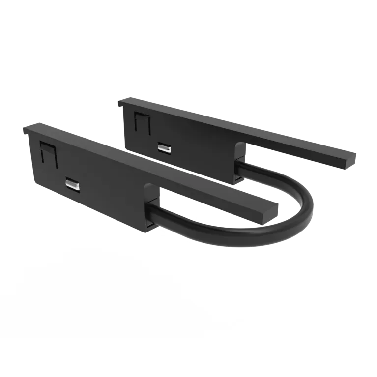 Соединитель питания для магнитного шинопровода угловой Crystal Lux CLT 0.206 04 BL