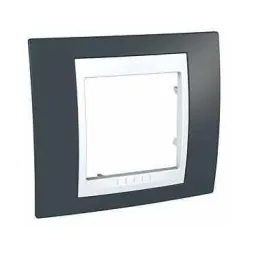 Рамка 1-постовая Schneider Electric Unica Хамелеон MGU6.002.877