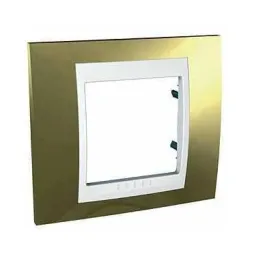 Рамка 1-постовая Schneider Electric Unica Хамелеон MGU66.002.804