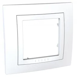 Рамка 1-постовая Schneider Electric Unica MGU2.002.18