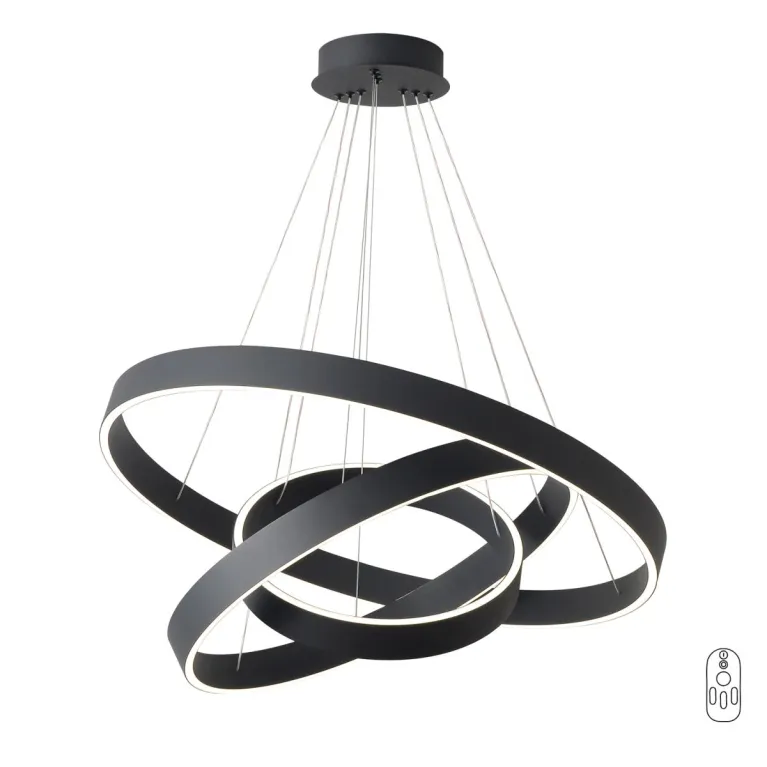 Подвесная люстра Crystal Lux TRON SP158W LED BLACK