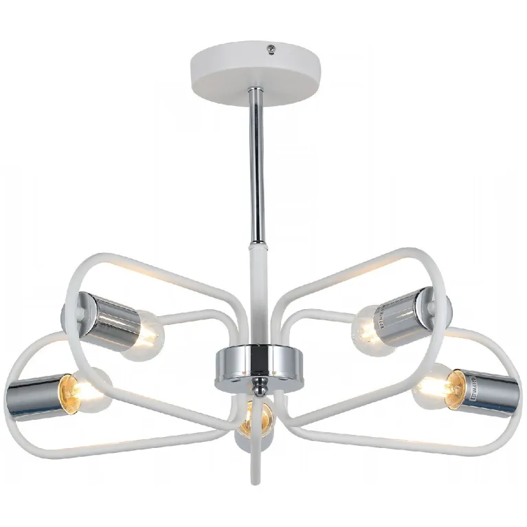 Люстра на штанге Illumico IL8253-5COU-79 WH CR