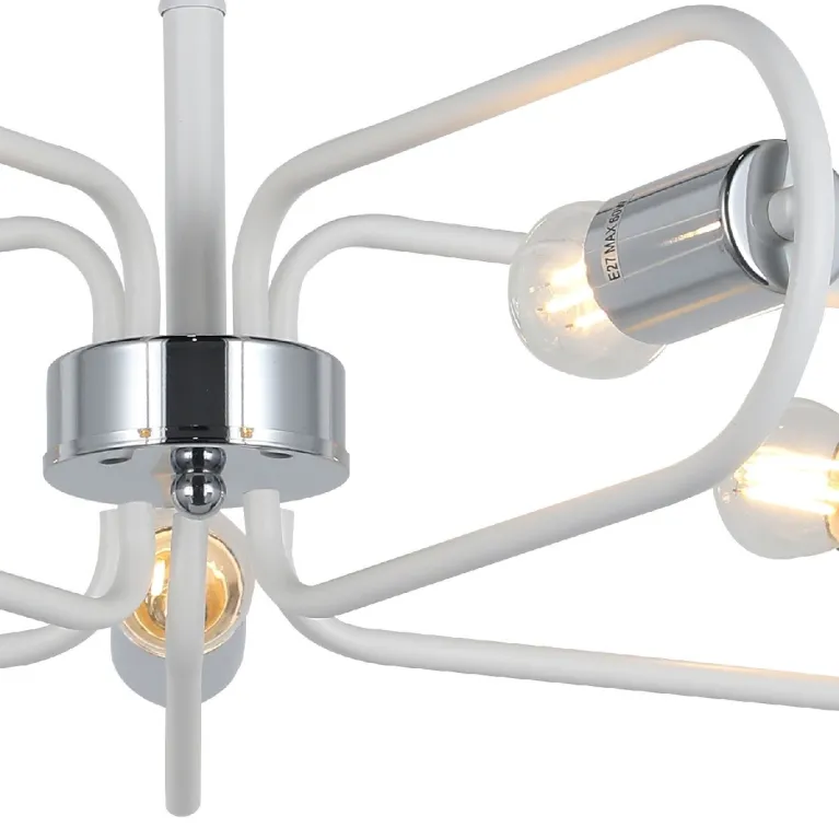 Люстра на штанге Illumico IL8253-5COU-79 WH CR