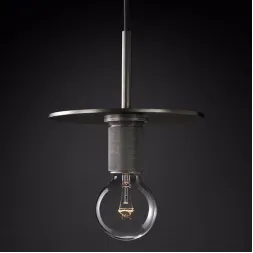 Подвесной светильник Imperium Loft RH Utilitaire Disk Shade Pendant 123642-22