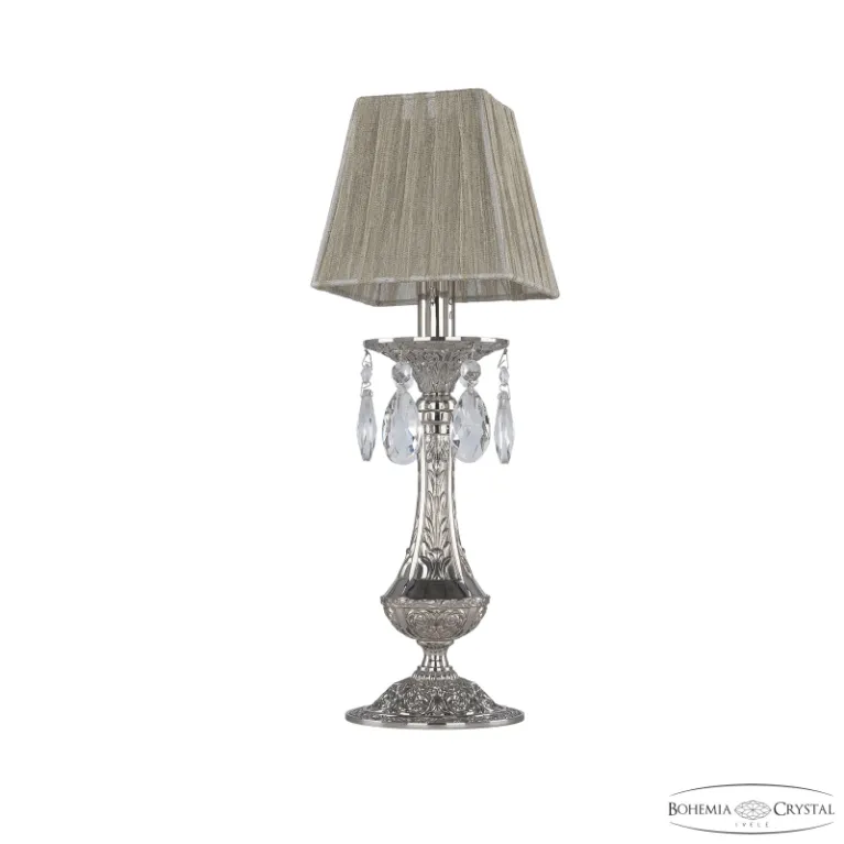 Настольная лампа Bohemia Ivele Crystal Florence 71100L/1 Ni SQ6