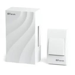 Звонок с кнопкой проводной электромеханический Feron DB-102 48806