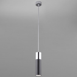 Подвесной светильник Eurosvet 50135/1 LED хром/черный