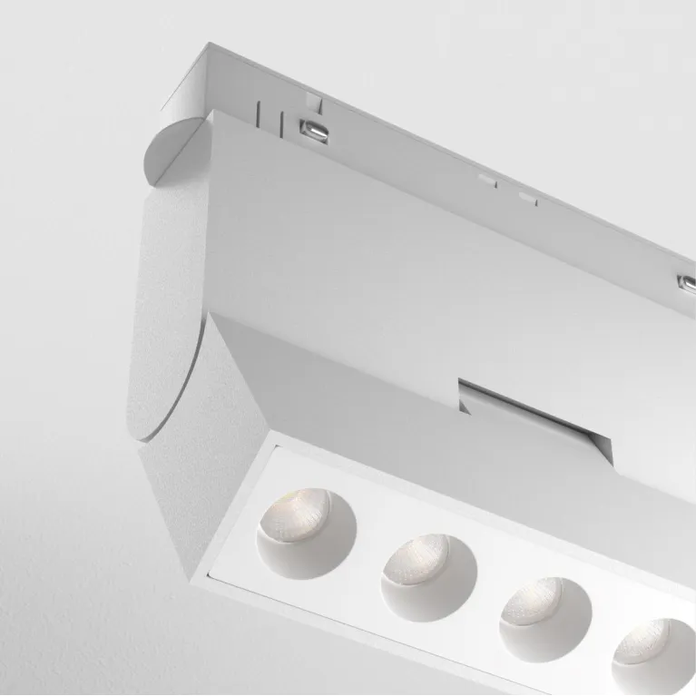 Трековый магнитный светильник Maytoni Points Rot TR033-4-12WTW-DD2-W