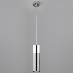 Подвесной светильник Eurosvet 50135/1 LED хром/черный жемчуг