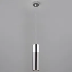 Подвесной светильник Eurosvet 50135/1 LED хром/черный жемчуг