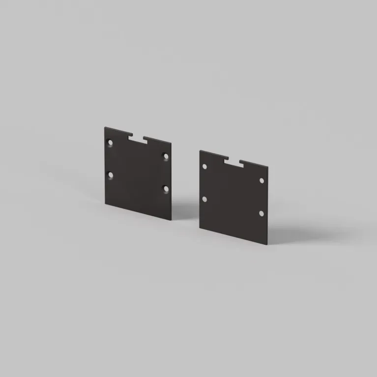 Комплект заглушек для профиля 3535 2шт Maytoni Led Strip ALM-3535BT-B-EC 642038