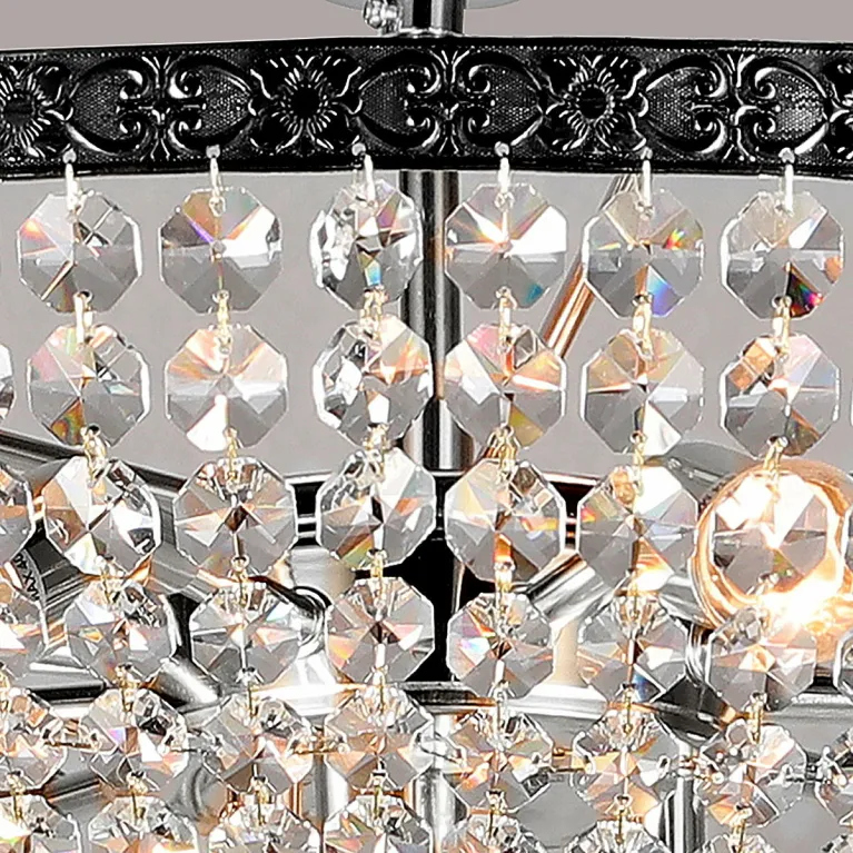 Потолочная люстра Illumico IL8775-16C-30 CR BK