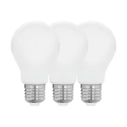 Набор светодиодных ламп филаментная Eglo E27 7W 2700K матовая 12809