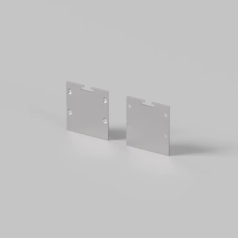 Комплект заглушек для профиля 7236 2шт Maytoni Led Strip ALM-7236T-S-EC 642083