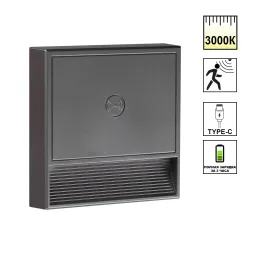 Подсветка для лестниц Novotech Over Vespera 0,4Вт 1000mAh Li-ion 359710