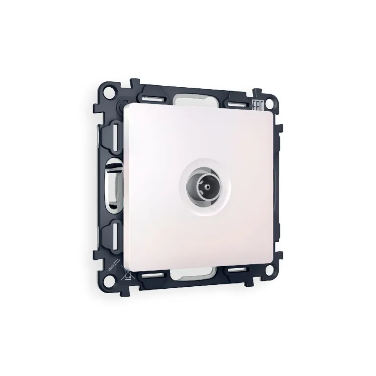 Комплект механизма TV розетки оконечной 50-870 MHz 1dB Ambrella Volt Alfa MA213010